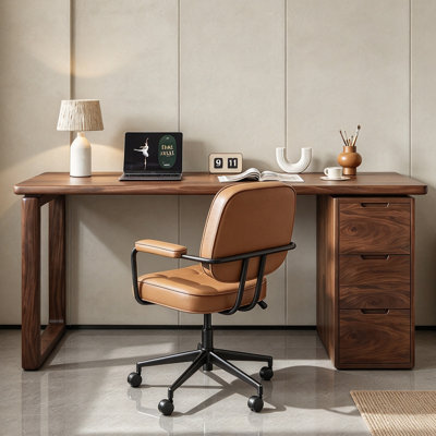 Retro-style office desk