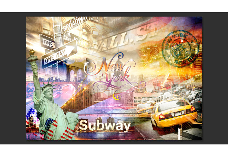 Colours of NYC 2.80m x 400cm Wallpaper
