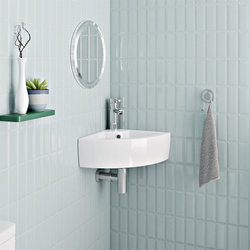 43.5mm Single Bathroom Vanity with Ceramic Basin