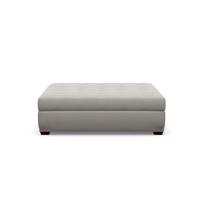 Baxter Square Ottoman, Sierra, Twale 721042