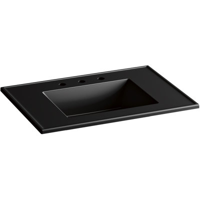 Ceramic/Impressions 31" Rectangular Vanity-Top