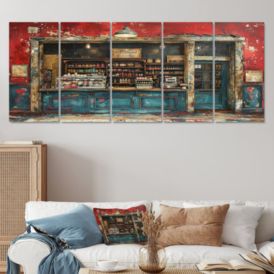 Lauier - Stores & Shops Wall Art Set