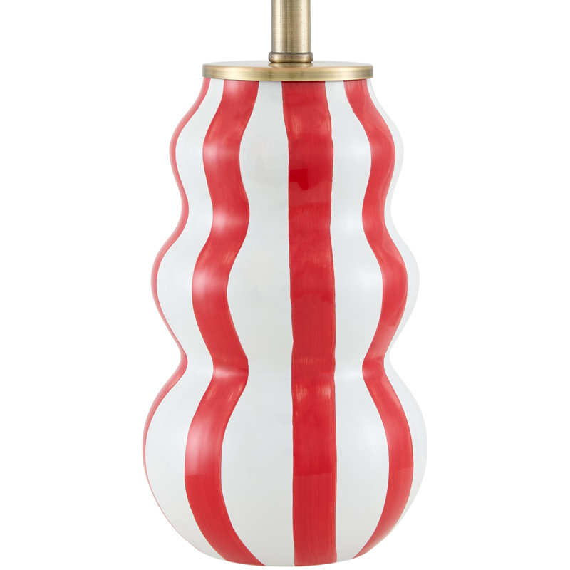 Samp Table Lamp Set, Red
