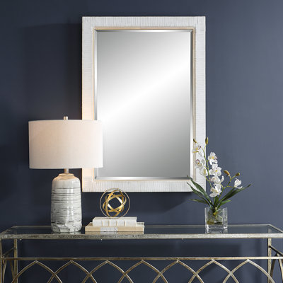 Adrianne 29" Solid Wood Accent Mirror