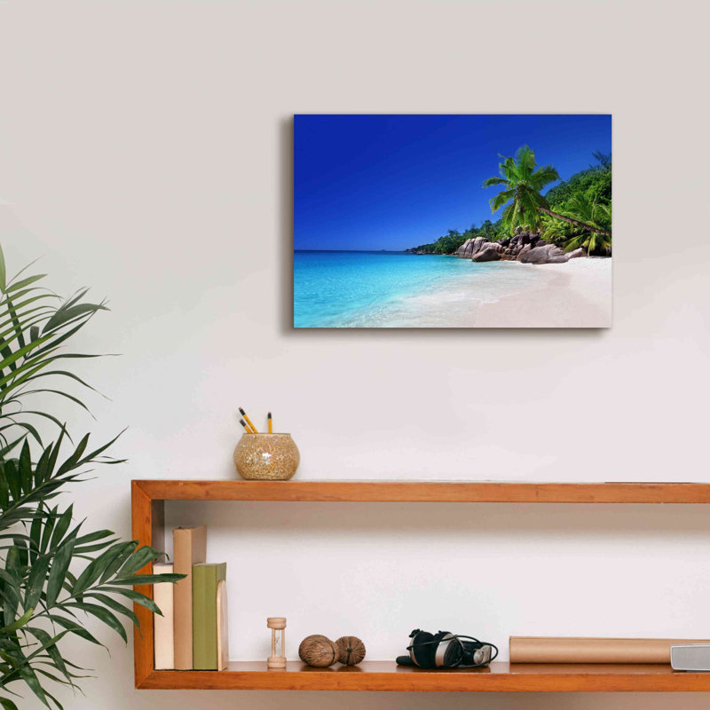 «Caribbean Paradise» par Epic Portfolio, estampe numérique sur toile, H 12 po x l 18 po x P 0,75 po