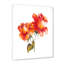 Deux fleurs rouges - Peinture sur toile-59917747-59917750