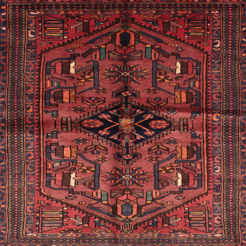 Oriental Indoor Rug, Square 6'