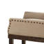 Fauteuil à oreilles à oreilles beige - Ajoutez du confort à votre salle à manger