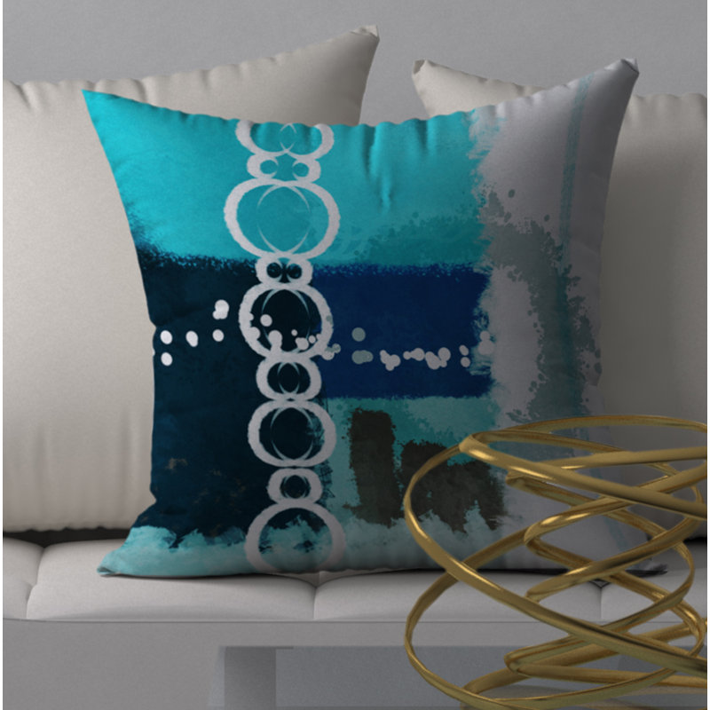 Housse de coussin carrée/insert, 20 po X 20 po