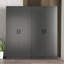 Double garde-robe avec 4 portes minces! -105840238