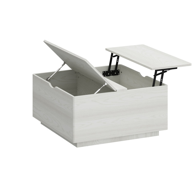35.4'' Square Openable And Liftable Platform Coffee Table