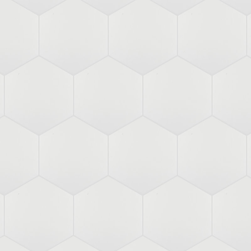 Carreau de porcelaine Hexitile 7 po x 8 po