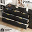 3-Piece 7-Drawer Dresser & 1-Drawer Nightstand Set-206625869