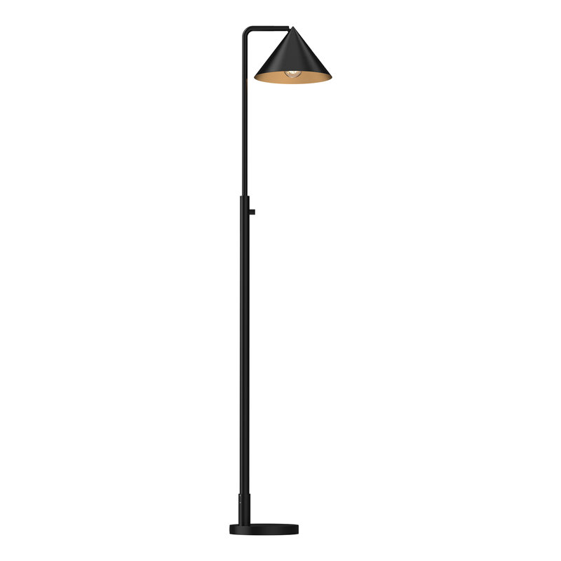 Fahmid 58.625'' Traditional Floor Lamp, Black
