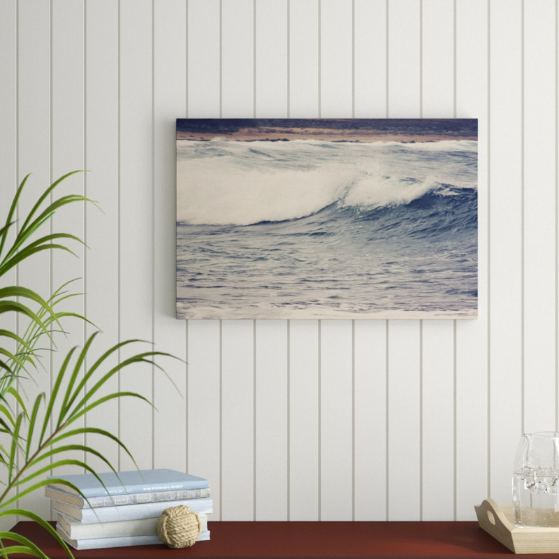 Ocean Wave 1 by Sylvia Coomes - Photograph Print, Wrapped Canvas, 51cm H x 76cm W