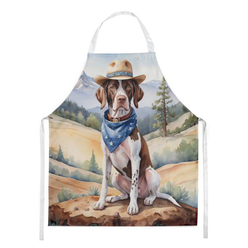 Pointer Cowboy - tablier de bienvenue