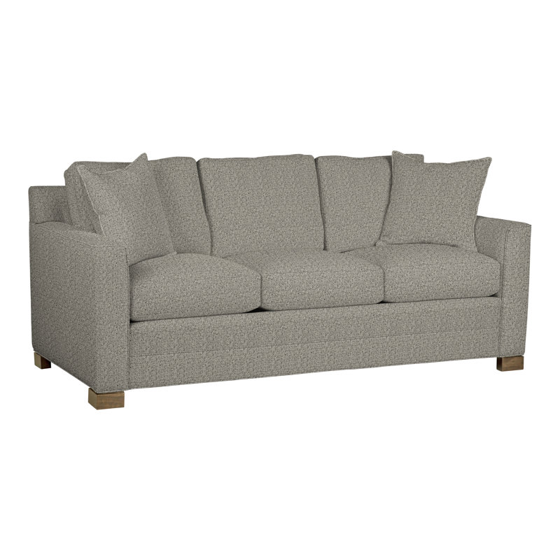 Summerton Sofa, Tuck Graphite Crypton® Performance Fabric, Hampton