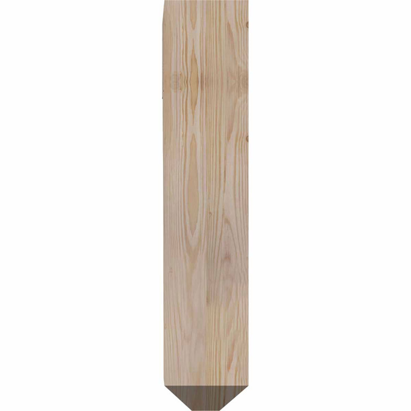 Support l 5 1/2 po x P 20 po x H 28 po, H 28 po x l 5,5 po x P 20 po, Douglas (lisse)