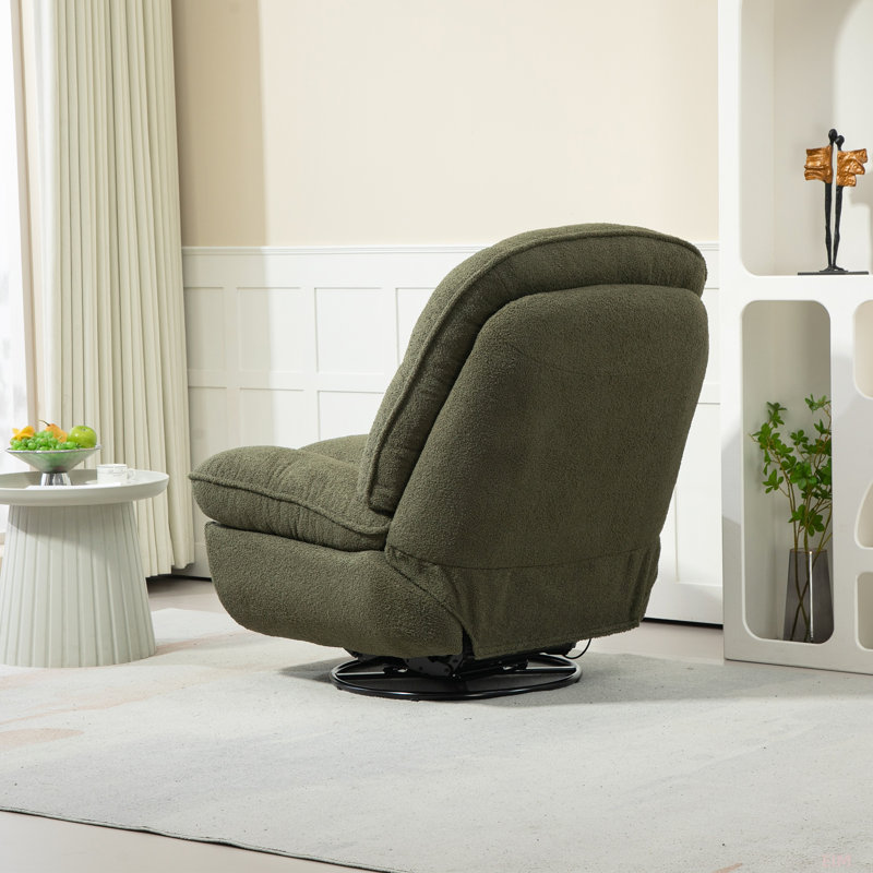 Fauteuil inclinable pivotant à 360 ° Chenille