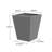 Tall Metal Tapered Planter-802406300-802406305