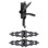 National Hardware Black Metal Hinge