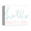 «Beebe Hello Pretty Girl», art sur toile-1011050370