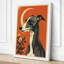 Greyhound Art Deco - Wrapped Canvas-3635256-3635258