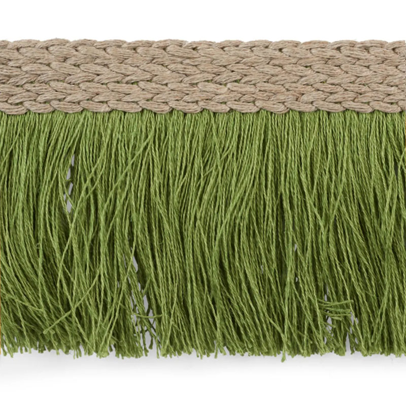Braided Linen Fringe, Leaf