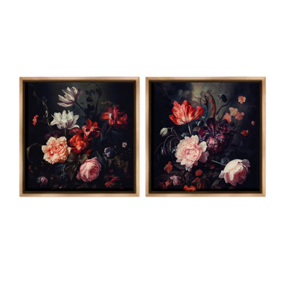 «Vintage Bouquet On» par Lazar Studio 2 - Pièces sur toile