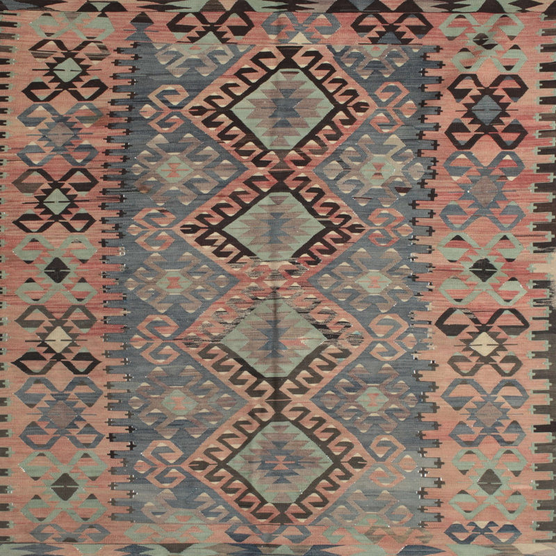Southwestern Indoor Rug, Square 8'