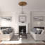 Médaillon de plafond Endurathane Classic, DO 44 1/2 po x P 4 po x P 4 po (convient aux auvents jusqu'à 8 1/4 po)-1611406423