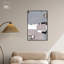 Abstrait géométrique sur toile gris Renaissance I par Art Remedy-105586256-105586268