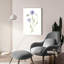 Art mural en verre «Wild for Wildflowers» 3 pi par Katrina Pete-1780454943