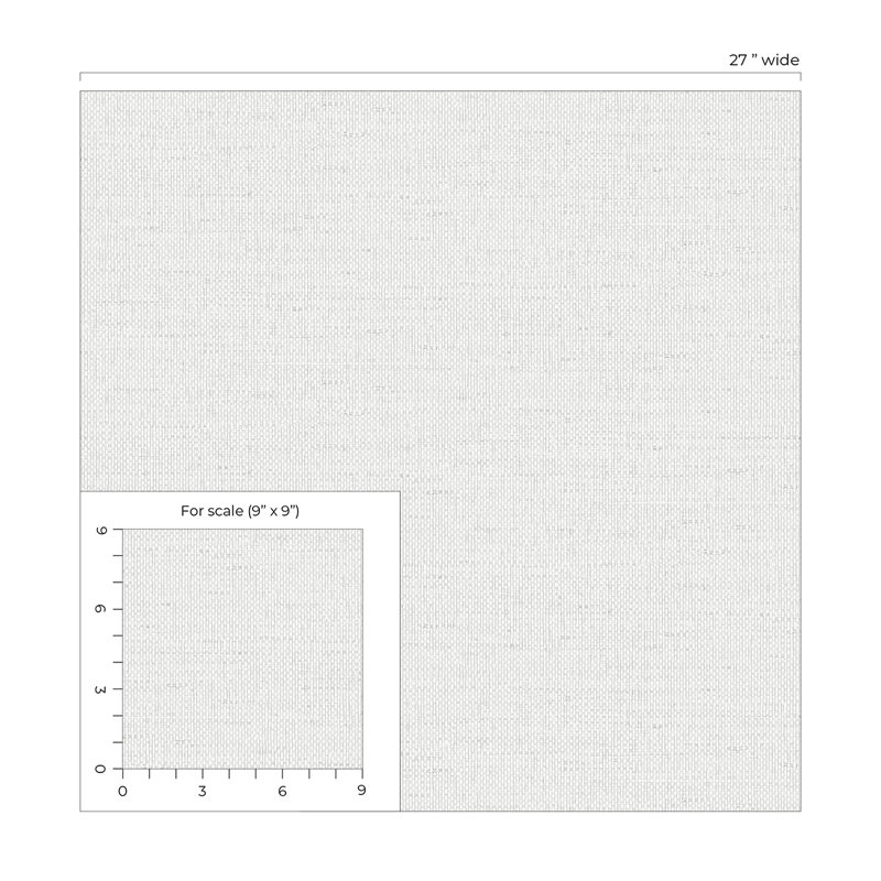 Chariyah Abstract Double Roll, Bleached Straw