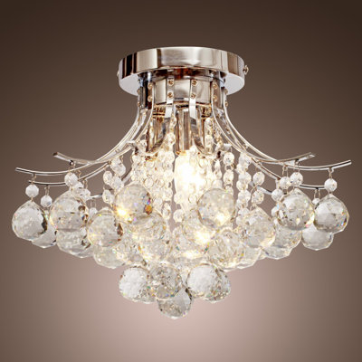 Coker 3-Light 40cm Flush Mount