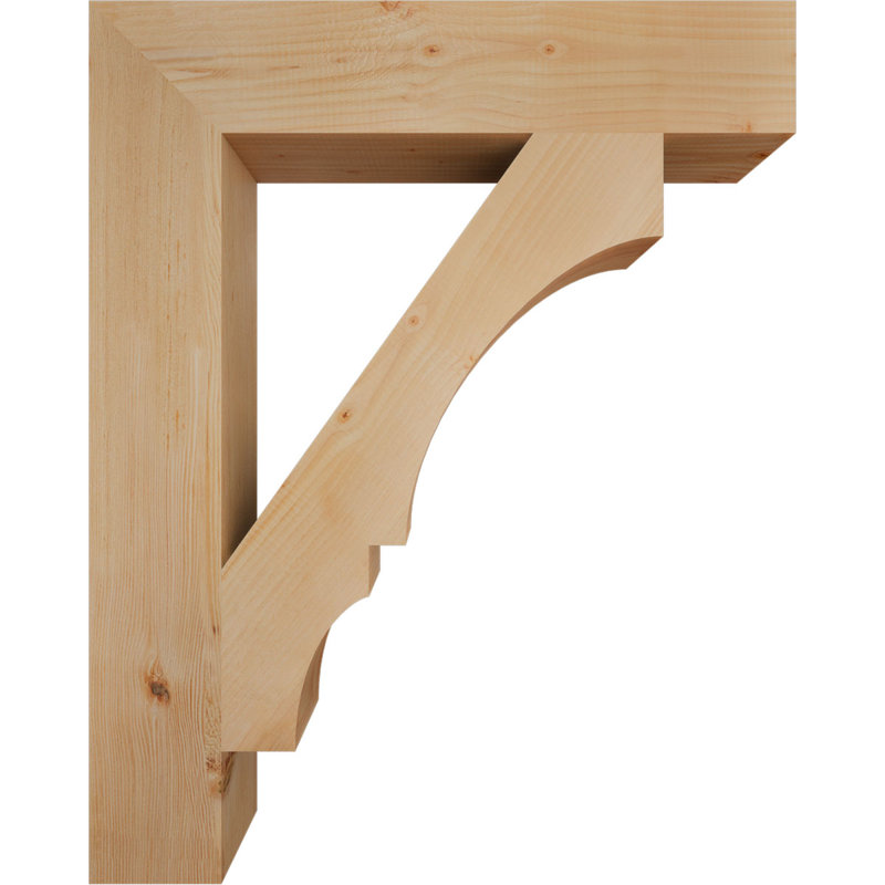 Support à bloc lisse l 5 5 po x P 32 po x H 40 po, sapin Douglas, L 5 1/2 po x P 32 po x H 40 po, Sapin de Douglas lisse