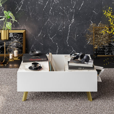 Table basse avec rangement Caswell