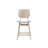 Tyler Wood Counter Chair With Gray Cushion (Set Of 4), White Ash-684024915-684024911