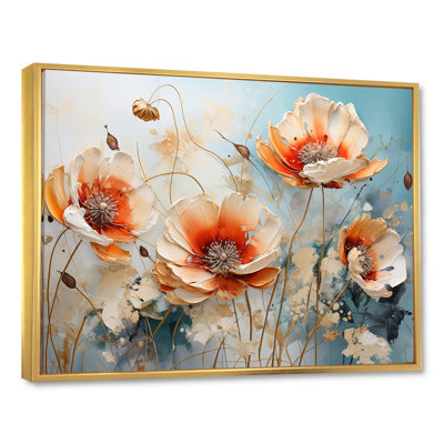 Poppies Poppies Farmhouse Country Charm - Décoration murale coquelicots