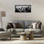 Toile monochromes encadrée de chevaux au galop, art mural par PHBurchett-2063637454-2063637455