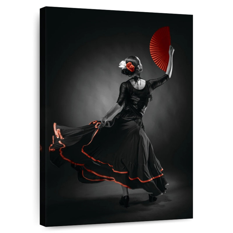 Enn Flamenco Dancer Pop, 39" H x 26" W