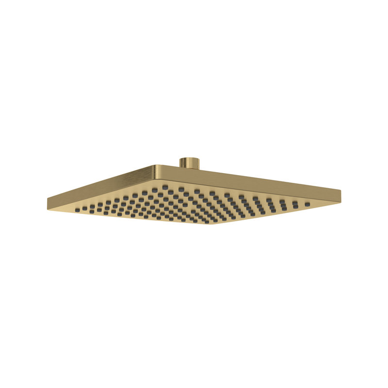 10" Rain Showerhead, Antique Gold