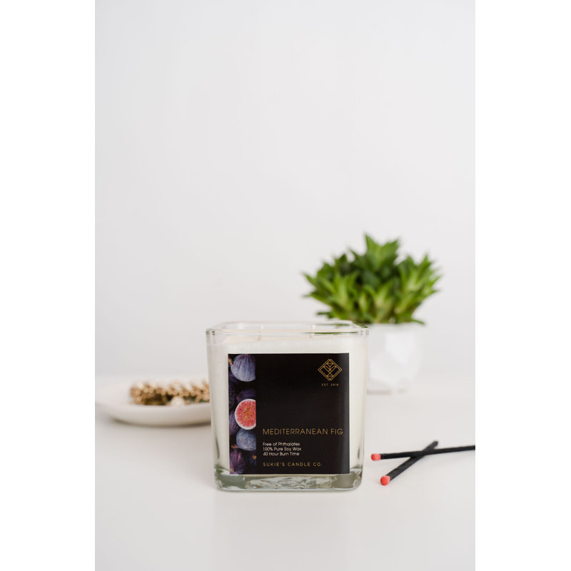 Mediterranean Fig Scented Jar Candle
