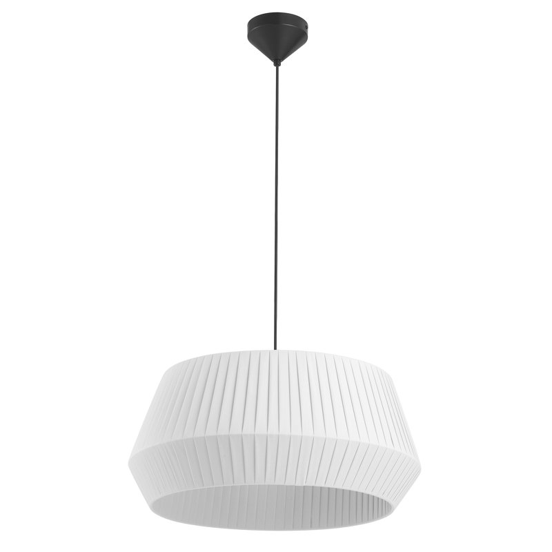 Dicte 1 - Light Shaded Pendant, White