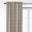 Shay Window Pane Natural Cotton Rod Pocket Drapery Panel Set of 2-1930377606
