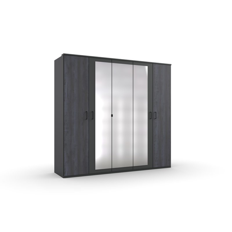 Arujan 2 Door Manufactured Wood Wardrobe