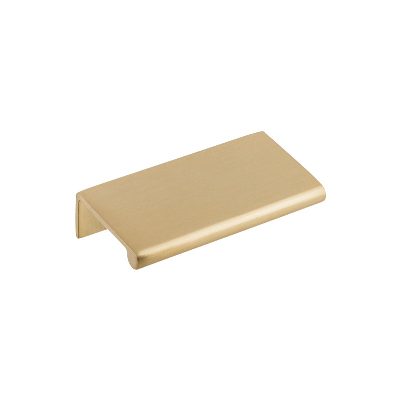 Europa Finger pull, Honey Bronze, 2" Center to Center