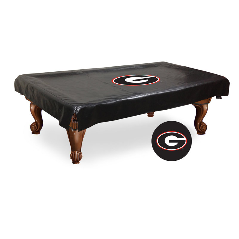 Housse de table de billard NCAA, 110 po, G de Géorgie