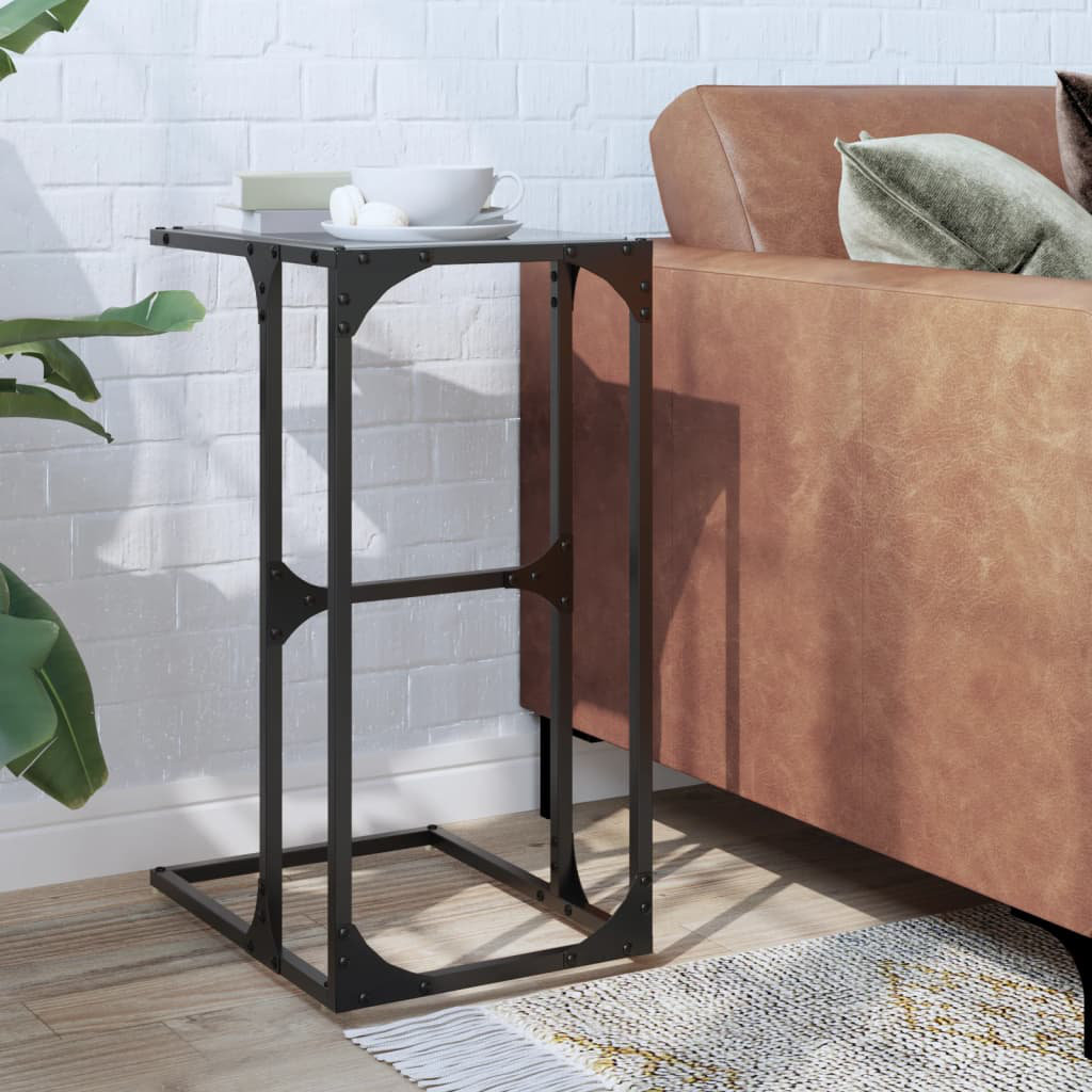 4-2 Glass Top Side Table