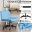 Chaise de travail pivotante en tissu Caelie-105049650